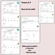 Pololetní písemná práce - matematika a český jazyk / 3. třída 2