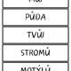 Ú/Ů/U - doplňovací kartičky 9