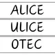 Čtecí kartičky po hlásku C 6