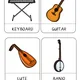 MUSIC - three part cards 2