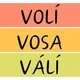 Čtecí kartičky po hlásku V 4