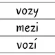 Čtecí kartičky po hlásku Z 2