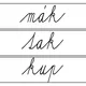 Čtecí kartičky po hlásku K 2