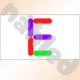 Skládání ze dřívek 2 - M, A, L, E, S, O 4