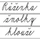 HLÁSKA Ž - čtecí kartičky 6