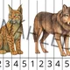 Lesní zvířátka Puzzle 2