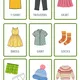 Clothes - materiál k výuce angličtiny pro předškolní a mladší školní děti 2