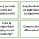 Žákovská reflexe pololetí - kartičky s otázkami  2