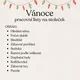 Pracovní listy na stoleček - Vánoce  2
