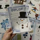 Zimní plotovka se sněhulákem Knoflíčkem 2