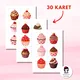 Valentýnská skládačka cupcaky | Puzzle | Valentýn | Únor | Láska | Muffin 2