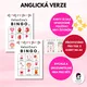 Anglické mini bingo - valentýnská hra pro děti | Valentýn | Únor | Láska 2