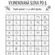 Vyjmenovaná slova po L s tajenkou 3