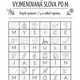 Vyjmenovaná slova po M s tajenkou 3