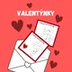 VALENTÝNKY -vybarvi a daruj! 2