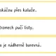 JARO - rozdělování, opis a přepis vět 4