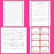 Svatý Valentýn - čtení a běhací doplňování s tajenkou 2