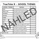 SCHOOL THINGS – FAST FINISHERS (Worksheets) 4