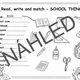 SCHOOL THINGS – FAST FINISHERS (Worksheets) 9