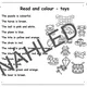 TOYS – FAST FINISHERS (Worksheets) 6