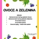 Ovoce a zelenina - demonstrační karty, barvy, počet, ovocné špízy  2