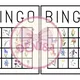 Jarní květiny - bingo 2