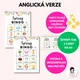 Anglické mini bingo - hra pro děti | Jaro | Velikonoce | 2