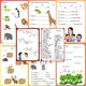 ZOO animals, prepositions, comparatives - escape room 2