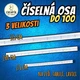 Číselná osa do 100 - tři velikosti 2