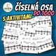 Číselná osa do 1000 s aktivitami - tři velikosti 5