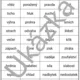 Podstatná jména — antonyma (BINGO) 3