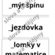 Opakovací karty - s/z/vz 2