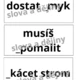 Opakovací karty - s/z/vz 3