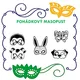 POHÁDKOVÝ MASOPUST – MASKY K VYBARVENÍ 3
