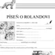 STŘEDOVĚKÁ LITERATURA: ROMÁN O LIŠÁKOVI PÍSEŇ O ROLANDOVI PÍSEŇ O CIDOVI 3