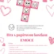 Valentýn - Girlanda, výzdoba ve tvaru srdce, kostka na hraní, dopis 4