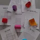Vizualizace geometrických těles - síť (zjednodušený materiál) 4