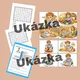 Knihy-Křížovka, osmisměrky, kartičky správné a špatné chování s knihou 2