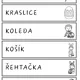 VELIKONOCE - slovní přesmyčky 5