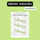 Jaro v angličtině – hravé pracovní listy, aktivity, flashcards 4
