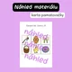 Velikonoční pamatovačka - pamatovák 7