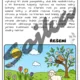Jarní čtení s porozuměním - ČTI A MALUJ 3
