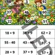 Sčítání a odčítání do 100 s přechodem - jarní loto 4