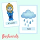 Počasí: flashcards, pexeso, osmisměrka / Weather 3