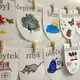 Vyjmenovaná slova - barevná girlanda 8
