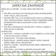 Jaro na zahradě: týdenní příprava do MŠ 2