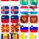 😍PEXESO - VLAJKY EVROPSKÝCH STÁTŮ😍 (46 DVOJIC)😍 2