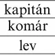 Vzory rodu mužského - vyvození 2