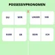 Possessivpronomen 2