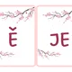 Sakura v květu: Pravopisné kartičky 7